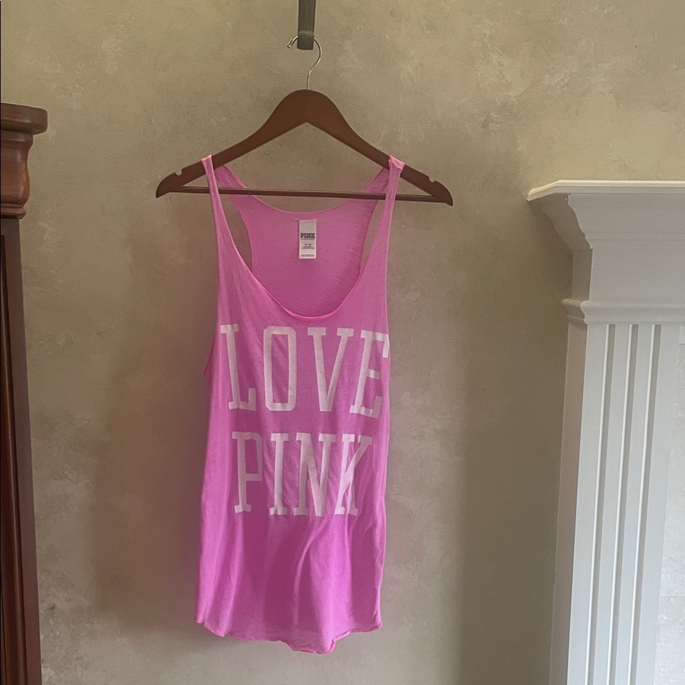 PINK Victoria's Secret Pink Sleepwear Tank Top/Night Gown   -Medium